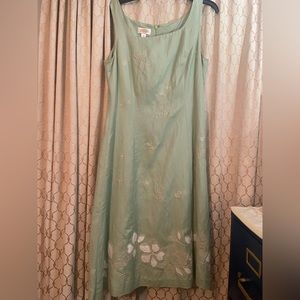 Beautiful Vintage Talbots Linen Dress SPRING SALE